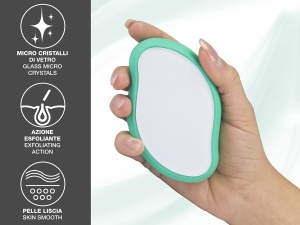 Piatra exfolianta Beper C301ABE200, microcristale, pentru toate tipurile de piele - Img 3