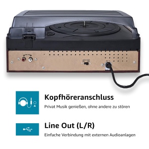 Pick-up Karcher KA 8050 Argintiu Difuzoare Stereo Incorporate Auto-Stop - Img 7