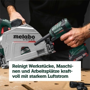 Pistol cu aer cald Metabo BP 18 LTX BL, 18V, Motor Brushless, 122 ms - Img 5