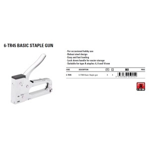 Pistol de capsat Stanley TR45, otel robust, design compact, pentru utilizare hobby - Img 5