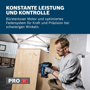 Pistol de cuie Bosch GNH 18V-35, 18V, motor fara perii, sistem anti-recul - Img 4