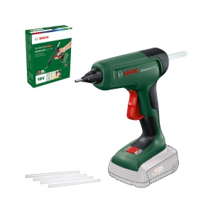 Pistol de lipit fara fir Bosch AdvancedGlue 18V (fara baterie; sistem 18V; 4x betisoare de lipici; Se incalzeste in 90 de secunde; Mod Dual-Temp 130degC - 200degC; in cutie) - Scorul testului: foarte bun (incarcator: sinele este omul) - Img 1