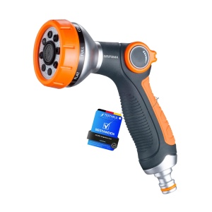 Pistol de stropit GRIFEMA GE1303, 8 moduri de udare, debit ajustabil