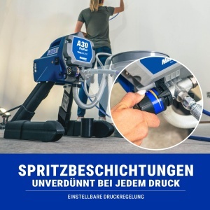 Pistol de vopsit Airless Graco Magnum A30 ProPlus, 1.0 lmin, 207 bar, Albastru - Img 5