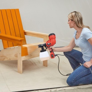 Pistol de vopsit Black Decker HVLP200-QS, 400W, 230V, 2.31 kg - Img 5