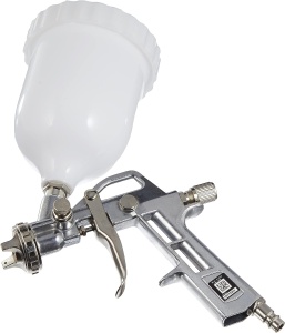 Pistol de vopsit Einhell cu cupa de 600 ml reglaj jet si duza rotativa