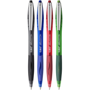 Pix BIC Atlantis Soft, 5 bucati, cu sistem Easy Glide, culori diverse - Img 5