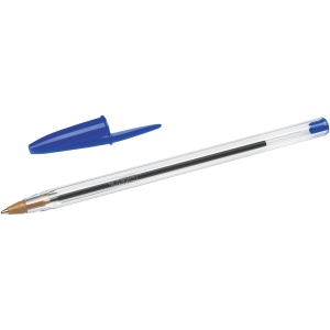 Pix BIC Cristal Original, 100 bucati, culoare albastra, grosime 0,4 mm - Img 9
