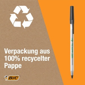 Pix BIC ECOlutions Round Stic, 0,4 mm, 60 bucati, culoare albastra - Img 3