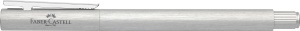 Pix cu rezerva Faber-Castell Neo Slim din aluminiu, argintiu, design minimalist - Img 2
