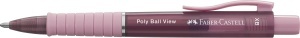 Pix Faber-Castell Poly Ball View, set 2 bucati, culoare roz, mina XB - Img 2