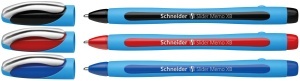 Pix Schneider 150293 Slider Memo XB, 3 culori, cu capac, scriere usoara
