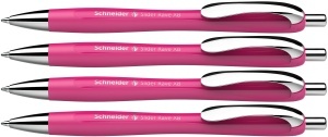 Pix Schneider Slider Rave XB, 4 bucati, culoare roz intens, cu tehnologie Viscoglide