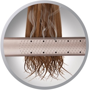 Plac de indreptat parul Remington Wet2Straight Pro (pentru aplicarea umeda si uscata - pentru uscarea si indreptarea parului, sistem exclusiv de ventilatie, senzor de umiditate, afisaj LCD, 140-230degC) Plac de indreptat parul S7970 - Img 3