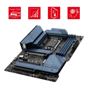 Placa de baza pentru jocuri MSI MAG Z690 TORPEDO ATX, suporta procesoare Intel de generatia a 12-a, LGA 1700, 16 Duet Rail VRM 70A, DDR5 Memory Boost 6400+MHz/OC, 1 x PCIe 5.0 x16, 3 x M.2 Gen4, 2.5G LAN - Img 4