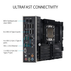 Placa de baza workstation ASUS Pro WS W790-ACE, Socket Intel LGA 4677, suport 2TB DDR5 - Img 5