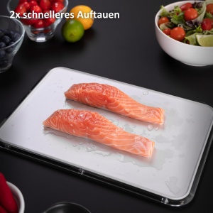 Placa de dezghetare Haier Fresher Pad din aluminiu, antibacteriana, pentru carne si legume - Img 3