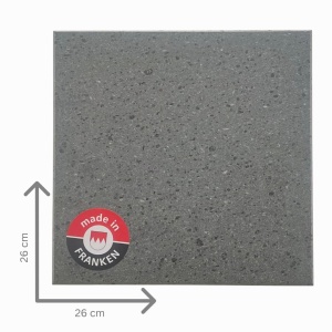 Placa de Gratar din Lavastone Steba RC 3, 268x268 mm, Polita, Anthrazit - Img 3