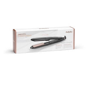 Placa de indreptat parul BaByliss Steam Smooth, 39 mm, negru - Img 8