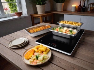 Placa de mentinere calda Steba WP 230 ECO, 230W, Negru, Touch Control, 38x30 cm - Img 2