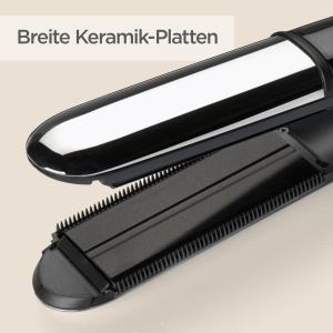Placa de par BaByliss Steam Shine ST496E cu tehnologie de aburi, 5 temperaturi, 230C - Img 4