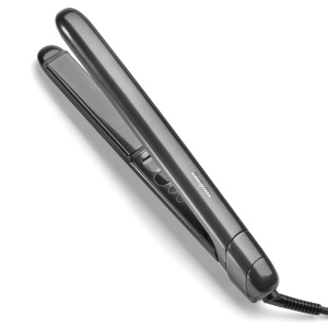 Placa de par BaByliss Titanium Shine ST260E, 5 temperaturi, titan-ceramica, argintie