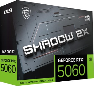 Placa video MSI Gaming RTX 5060 8G Shadow, 8 GB GDDR7, 2535 MHz - Img 6