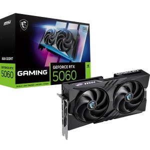 Placa video MSI GeForce RTX 5060 8G Gaming OC - 8GB GDDR7, PCIe 5, Boost 2625 Hz