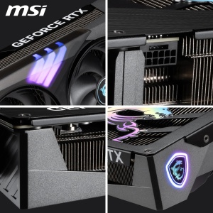 Placa Video MSI GeForce RTX 5070 12G Gaming Trio OC - 12GB GDDR7, PCIe 5, Boost 2610 MHz - Img 7