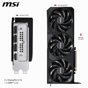 Placa video MSI GeForce RTX 5080 16G Shadow 3X OC, 16GB GDDR7, 2640 MHz - Img 6