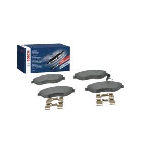Placute de frana Bosch BP1021 - ECE-R90, cu senzor de uzura, set 4 bucati