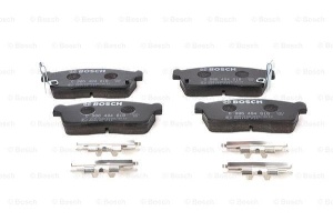 Placute de frana Bosch BP408 - 4 bucati, cu senzori de uzura, pentru frana fata - Img 6