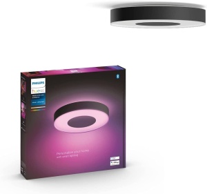 Plafoniera LED Philips Hue White Color Ambiance Infuse L 3700lm control inteligent negru