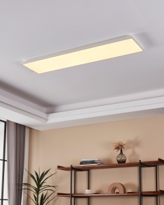 Plafoniera LED Smart Home EGLO Herrora-Z, 120 cm, reglabila, alb - Img 5