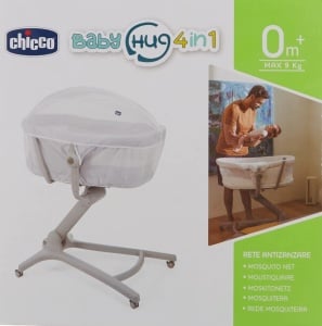 Plasa mozaic Chicco pentru Baby Hug Patut Reclinabil (de la 0-6 luni) Scaun inalt Primul scaun (de la 6-36 luni) - Img 2