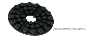 Plattenlager Flex Beko TERRASYS 310, 10.6 mm, Negru - Img 3