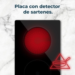 Plita cu inductie Cecotec Bolero Squad I, 2 zone, 3500W, timer, control tactil - Img 9