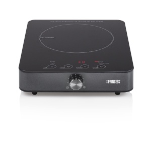 Plita cu inductie Princess cu panou de control tactil, afisaj digital LED, putere de 1800 W, de la 60 de grade C la 240 de grade C, oprire automata si detectare a tigaii 01.303010.01.001 - Img 6