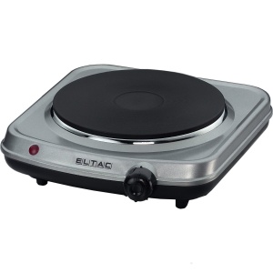 Plita electrica ELTAC EK 18 1500W Reglare continua Argintiu Metalic