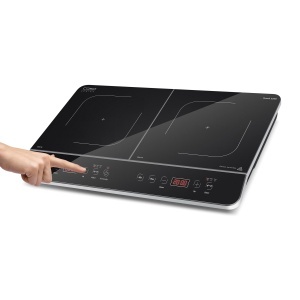 Plita Inductie CASO Touch 3500, 3500W, 2 zone, Timer 180 min - Img 4