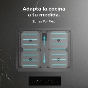 Plita inductie Cecotec Bolero Squad I 4300, 7200 W, FullFlex, 60 cm, Control Slider, Timer - Img 6