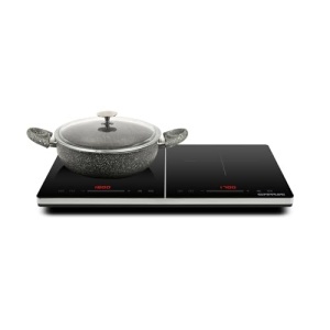Plita inductie dubla G3 Ferrari Energiko Duo G10209, 3500W, Timer, Display digital - Img 2