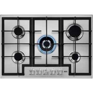 Plita pe gaz AEG HGB75400SM Slim Line 75 cm 5 arzatoare inox