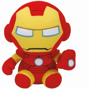 Plus Iron Man TY 41190, 16 cm, rosugalbuialb