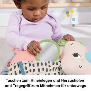 Plus Nashorn pentru Neugebore de la Fisher-Price, Activitati senzoriale, 0 luni - Img 5