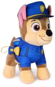 Plush Chase PAW Patrol 25 cm, Uniforma Search Rescue, Jucarie pentru copii 3