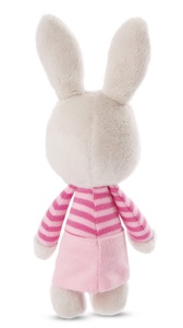 Plush Hase NICI 15 cm Jucarie de plus gri pentru copii si bebelusi - Img 3
