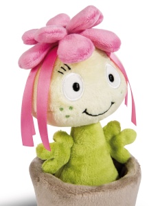 Plush Plant Sedum Amalia 18cm roz - Jucarie de plus pentru copii si adulti - Img 2