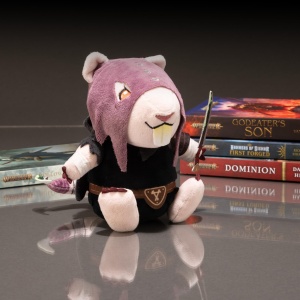 Plush Skaven Deathmaster TOMY, 30 cm, detaliat, cadou pentru fani - Img 3