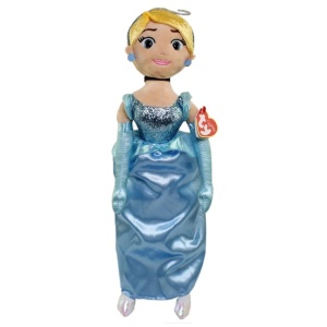 Plush TY Cinderella cu Sunet, Albastru, One Size